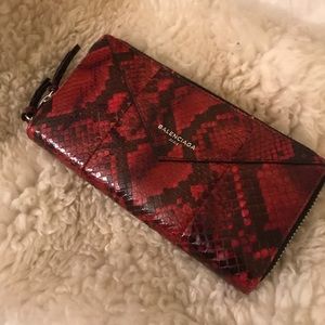 🆕 Balenciaga Python Continental Wallet ✨✨
